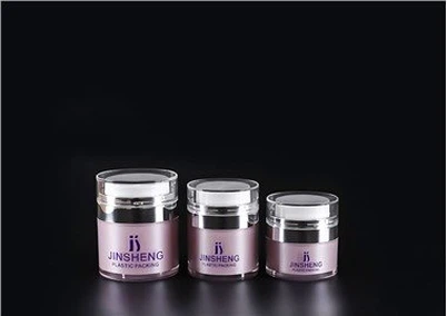 Botol pompa tanpa udara persegi